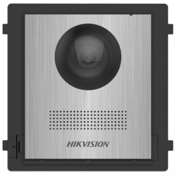 Hikvision DS-KD8003-IME1/NS Társasházi IP video-kaputelefon kültéri főegység; gomb nélkül; moduláris; rozsdamentes acél