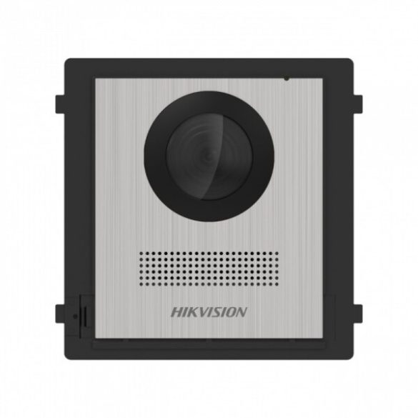 Hikvision DS-KD8003Y-IME2/NS/Europe BV Társasházi IP video-kaputelefon kültéri egység; gomb nélkül;moduláris;kétvezetékes;rozsdamentes acél
