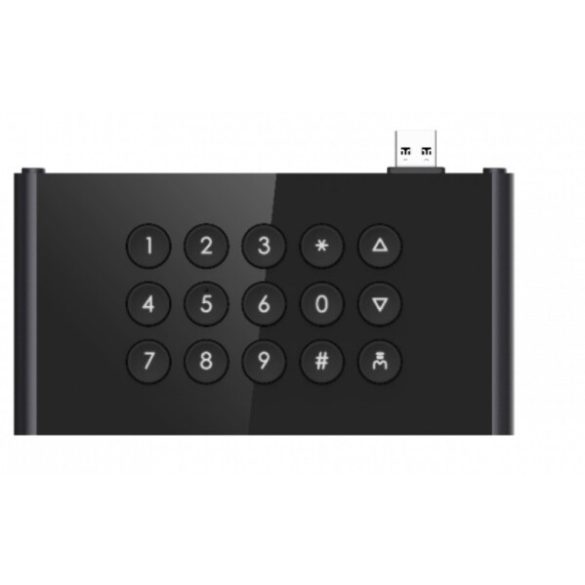 Hikvision DS-KDM9403-KP Társasházi IP video-kaputelefon kültéri billentyűzet modul KD9403 sorozathoz