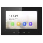   Hikvision DS-KH6220-LE1 IP video-kaputelefon beltéri egység; 7" LCD kijelző; 1024x600 felbontás