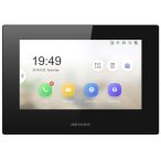   Hikvision DS-KH6320-LE1 (B) IP video-kaputelefon beltéri egység; 7" TFT LCD érintő kijelző; 1024x600 felbontás