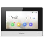   Hikvision DS-KH6320Y-WTE2/Europe BV IP video-kaputelefon beltéri egység; 7" LCD kijelző; 1024x600 felbontás; WiFi; kétvezetékes