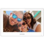   Hikvision DS-KH6350-WTE1/White IP video-kaputelefon beltéri egység; 7" TFT  érintő kijelző; 1024x600 felbontás; WiFi; fehér