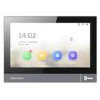   Hikvision DS-KH8381-TE1 IP video-kaputelefon beltéri egység; 7" IPS kijelző; 1024x600 felbontás; PoE