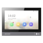   Hikvision DS-KH8381-WTE1 IP video-kaputelefon beltéri egység; 7" IPS kijelző; 1024x600 felbontás; WiFi; PoE