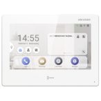   Hikvision DS-KH9310-WTE1(B) Android IP video-kaputelefon beltéri egység; 7" LCD kijelző; 1024x600 felbontás; WiFi; 12VDC/PoE