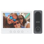   Hikvision DS-KIS212 Négyvezetékes HD video-kaputelefon szett: kültéri; beltéri