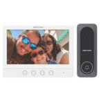   Hikvision DS-KIS212 Négyvezetékes HD video-kaputelefon szett: kültéri; beltéri