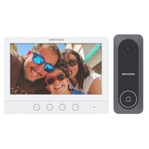 Hikvision DS-KIS212 Négyvezetékes HD video-kaputelefon szett: kültéri; beltéri