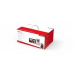   Hikvision DS-KIS703Y-P Kétvezetékes IP video-kaputelefon szett: kültéri, fekete beltéri; esővédő keret