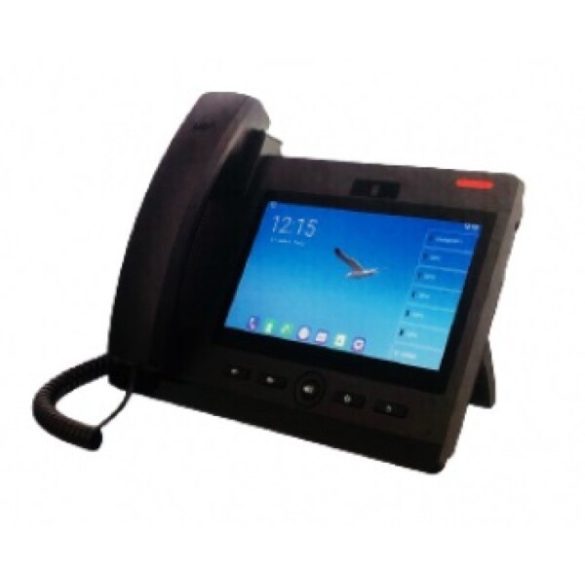 Hikvision DS-KP9301-HE1 Érintőkijelzős SIP telefon; 7" IPS kijelző; 1024x600; Android 9.0; beépített kamerával