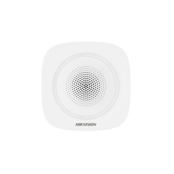 Hikvision DS-PS1-I-WE(B)/BLUE Vezeték nélküli beltéri sziréna AXPro központokhoz; 110 dB; 868 MHz; 3x CR123A; kék
