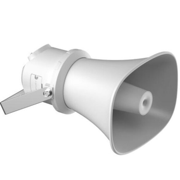 Hikvision DS-QAZ1307G1T-E (C) Kültéri hangszóró; falra szerelhető; 300 Hz - 13 kHz; IP67; PoE; 7W