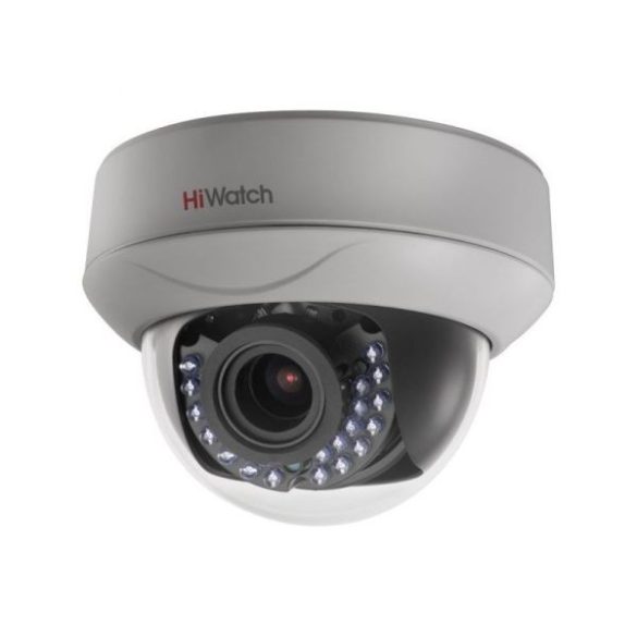 HIWATCH DS-T227(2.8-12mm) 1080p, kültéri, varifokál, HD-TVI, IR dome kamera, OSD menüvel