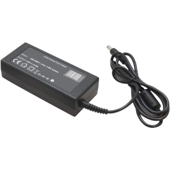 Nestron DSA-12PAG-12-6A Asztali tápegység 12 VDC/6 A; tápkábellel