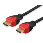   Equip EQUIP119341 HDMI 2.0 kábel; apa/apa; 4K/60 Hz; aranyozott; 1 m