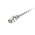   Equip EQUIP605507 SFTP patch kábel; cat6; LSOH; duplán árnyékolt; szürke; 0,5 m