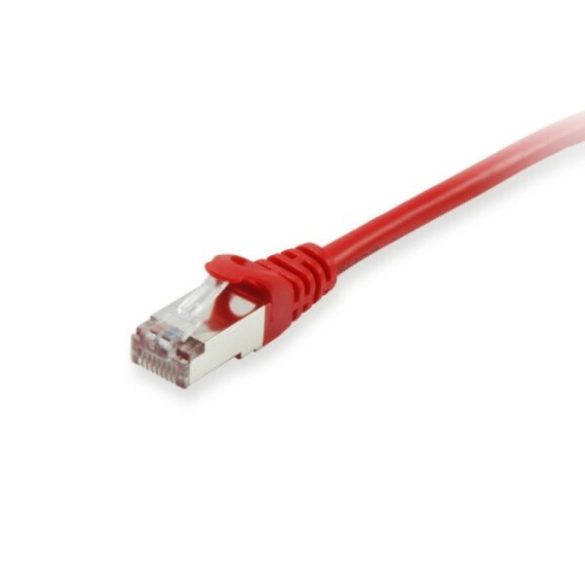 Equip EQUIP605520 SFTP patch kábel; cat6; LSOH; duplán árnyékolt; piros; 1 m
