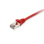   Equip EQUIP605527 SFTP patch kábel; cat6; LSOH; duplán árnyékolt; piros; 0,5 m