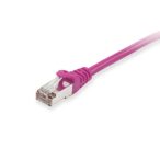  Equip EQUIP605557 SFTP patch kábel; cat6; LSOH; duplán árnyékolt; lila; 0,5 m