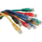 Equip EQUIP625420 UTP patch kábel; cat6; piros; 1 m