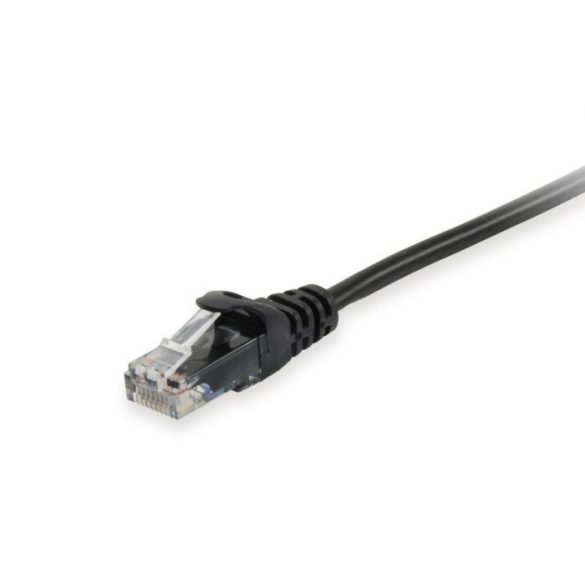 Equip EQUIP625451 UTP patch kábel; cat6; fekete; 2 m