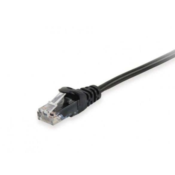 Equip EQUIP625455 UTP patch kábel; cat6; fekete; 7,5 m