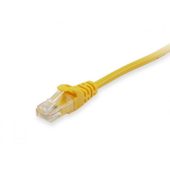 Equip EQUIP825460 UTP patch kábel; cat5e; sárga; 1 m