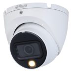   Dahua HAC-HDW1801TLM-IL-A-0360B-S2 8 MP Full-color HDCVI WDR fix IR/láthatófény dómkamera; SMDplus; mikrofon; koax audio