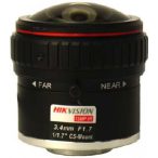   Hikvision HF3417D-12MPIR 12 MP 3.4 mm objektív; CS 1/1.7"; IR-korrigált