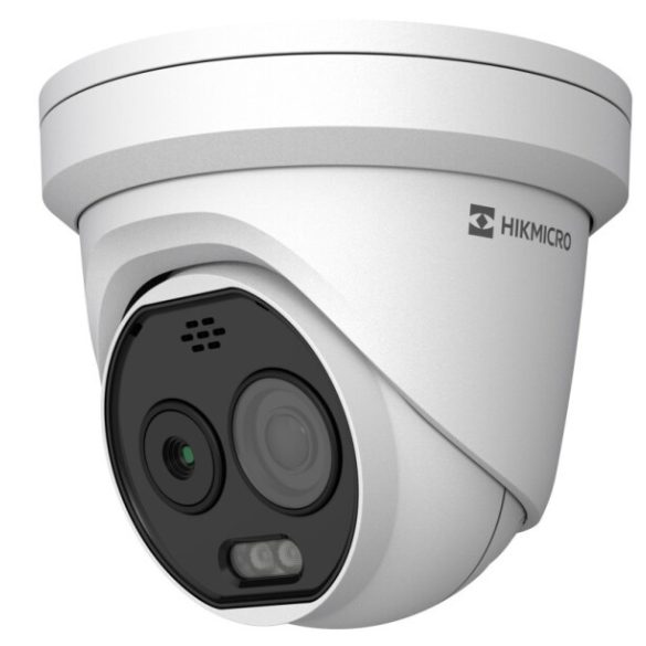 Hikvision HM-TD1218-3/G0/T1A HeatPro IP hő- (160x120) 50°x37° és láthatófény (5 MP) kamera;-20°C-150°C; villogófény-/hangriasztás