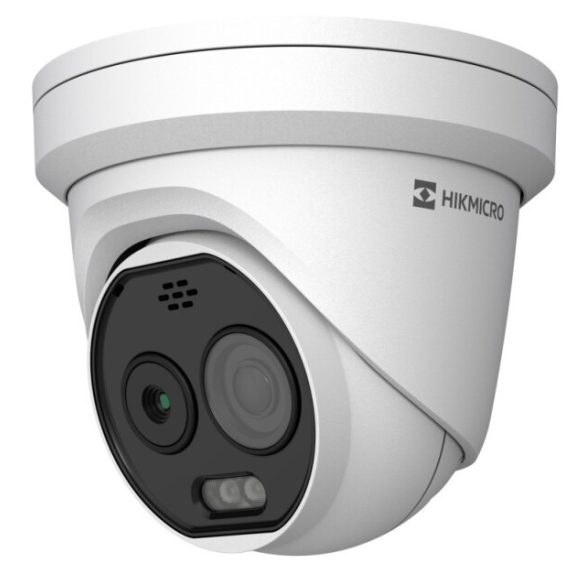 Hikvision HM-TD1228-3/G1/T3A IP hő- (256x192) 50°x37,3° és láthatófény (5 MP) kamera; -20°C-150°C