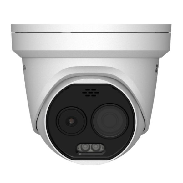 Hikvision HM-TD1228T-2/G1/T3A IP hő- (256x192) 90°x65,4° és láthatófény (5 MP) kamera; -20°C-650°C