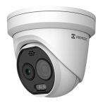   Hikvision HM-TD1228T-3/G1/T3A IP hő- (256x192) 50°x37,3° és láthatófény (5 MP) kamera; -20°C-650°C
