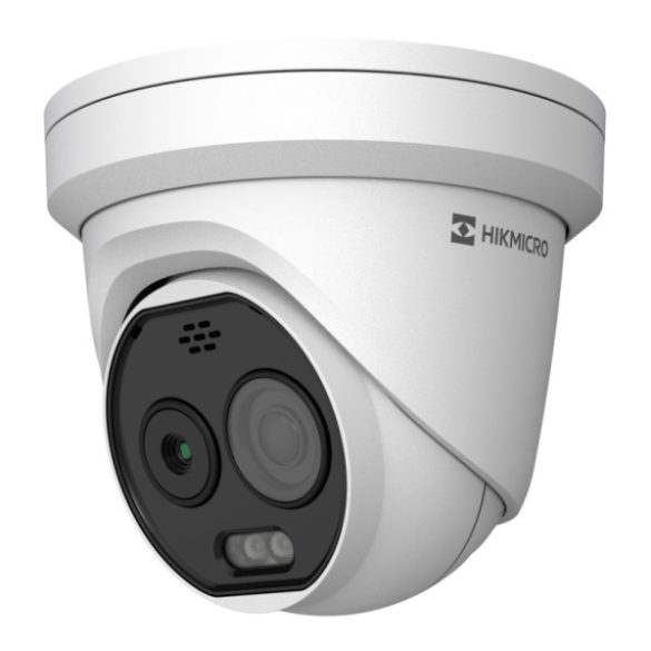 Hikvision HM-TD1228T-3/G1/T3A IP hő- (256x192) 50°x37,3° és láthatófény (5 MP) kamera; -20°C-650°C