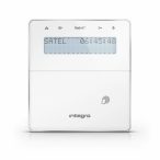   Satel INT-KWRL-WSW Vezeték nélküli LCD kezelő INTEGRA központokhoz; kártyaolvasóval és lenyíló billentyűzetvédővel