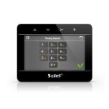 Satel INT-TSG-B 4.3" érintőképernyős kezelő; fekete
