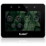 Satel INT-TSG2-B 4,3" érintőképernyős kezelő; fekete