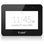 Satel INT-TSG2R-B 4,3" érintőképernyős kezelő; fekete; Mifare hitelesítés