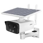   Dahua IPC-HFW2431DG-4G-SP (2.8mm) 4 MP WDR fix IP napelemes csőkamera; 4G; mikrofon; hangszóró; beépített akkumulátor (10 Ah)