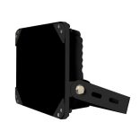 Nestron IRLBS120/30/12-BLACK Kültéri infralámpa; szögletes; 120°; 30 m; IP66; -30°C/+50°C; 12 VDC; fekete