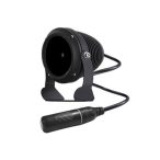   Nestron IRLPOE90/13/8 Kültéri infralámpa; kerek; 90°; 13 m; IP66; -30°C/+50°C; PoE; 8W; fekete