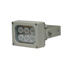   Nestron IRLSS15/90/12 Kültéri infralámpa; szögletes; 15°; 90 m; IP66; -40°C/+50°C; 12 VDC; fehér