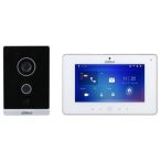   Dahua KTW01 Egylakásos vezeték nélküli IP video-kaputelefon szett; VTO2211G-WP + VTH5221DW-S2