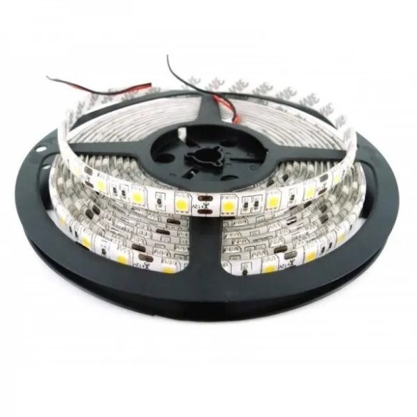 LED szalag 5050 SMD 60 LED/m természetes fehér IP65 4000K 4841