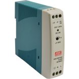 Mean Well MDR-20-12 Ipari tápegység; 12V; 1.67A; 20W; DIN sínre szerelhető