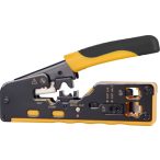   Nestron NTC-N7088 Moduláris krimpelő fogó átfűzhető csatlakozókhoz; 8P8C (RJ45), 6P6C (RJ12), 6P4C(RJ11)