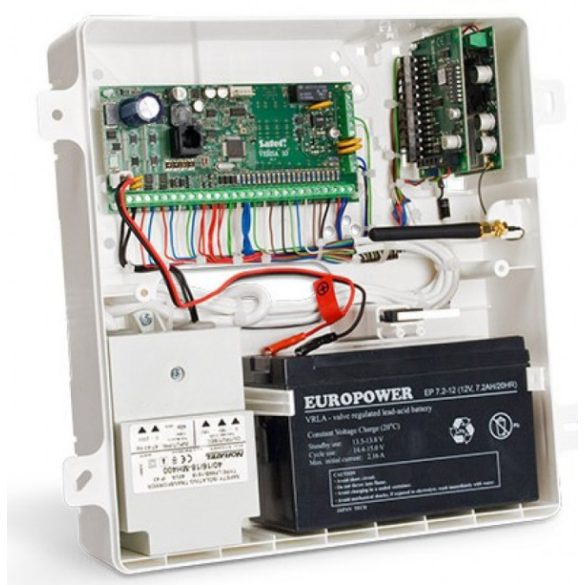 Satel OPU-4 PW Műanyag doboz alaplapokhoz, bővítőkhöz és GSM kommunikátorokhoz; süllyesztett; 322x342x100 mm