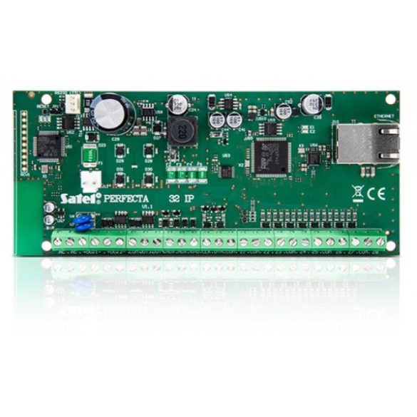 Satel PERFECTA-IP 32 Riasztóközpont alaplap; 8-32 zóna; beépített Ethernet kommunikátor