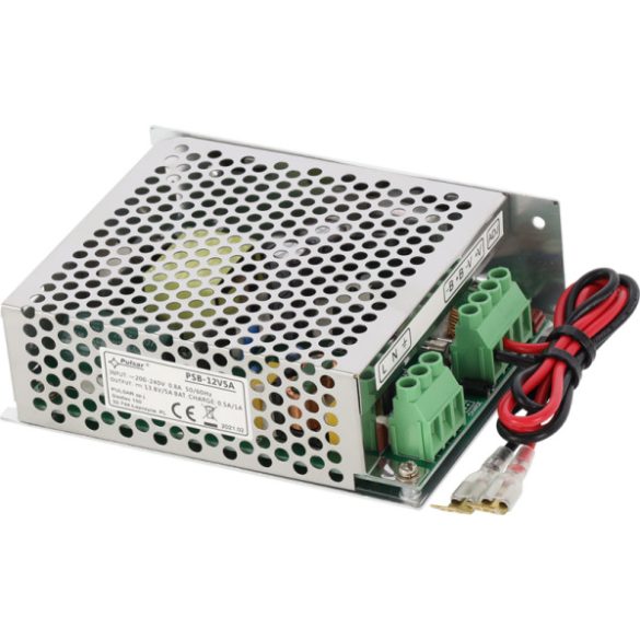 Pulsar PSB-12V5A 13,8V/5,5A tokozott kapcsolóüzemű szünetmentesíthető tápegység